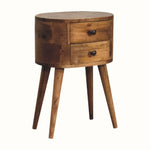 Molina Bedside Table, Small - Natural Bedside Tables - Bokel Home