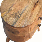 Molina Bedside Table, Small - Natural Bedside Tables - Bokel Home