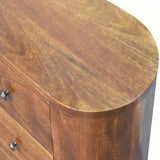Molina Cabinet, Small - Chestnut Chest of Drawers - Bokel Home