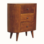 Molina Cabinet, Small - Chestnut Cabinet - Bokel Home