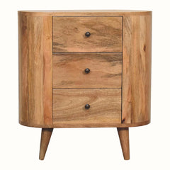 Molina Cabinet, Small - Natural Chest of Drawers - Bokel Home