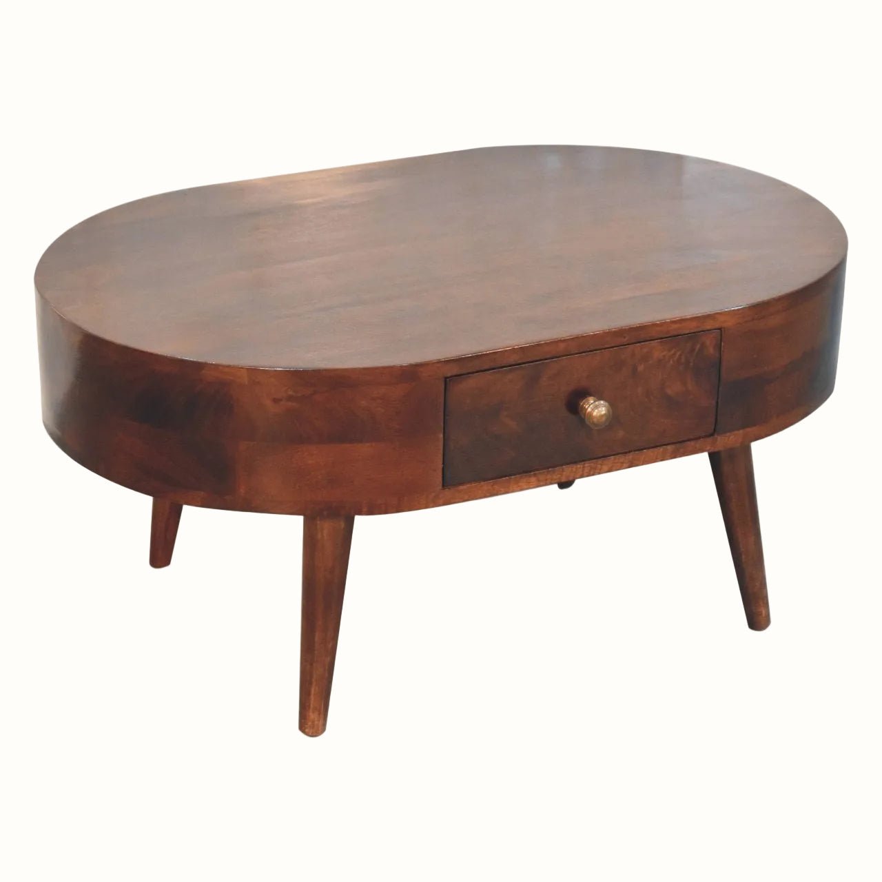 Molina Coffee Table, Medium - California Walnut Coffee Tables - Bokel Home