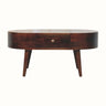 Molina Coffee Table, Medium - California Walnut Coffee Tables - Bokel Home