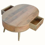 Molina Coffee Table, Medium - Natural Coffee Tables - Bokel Home