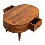 Molina Coffee Table, Small - Chestnut Coffee Tables - Bokel Home