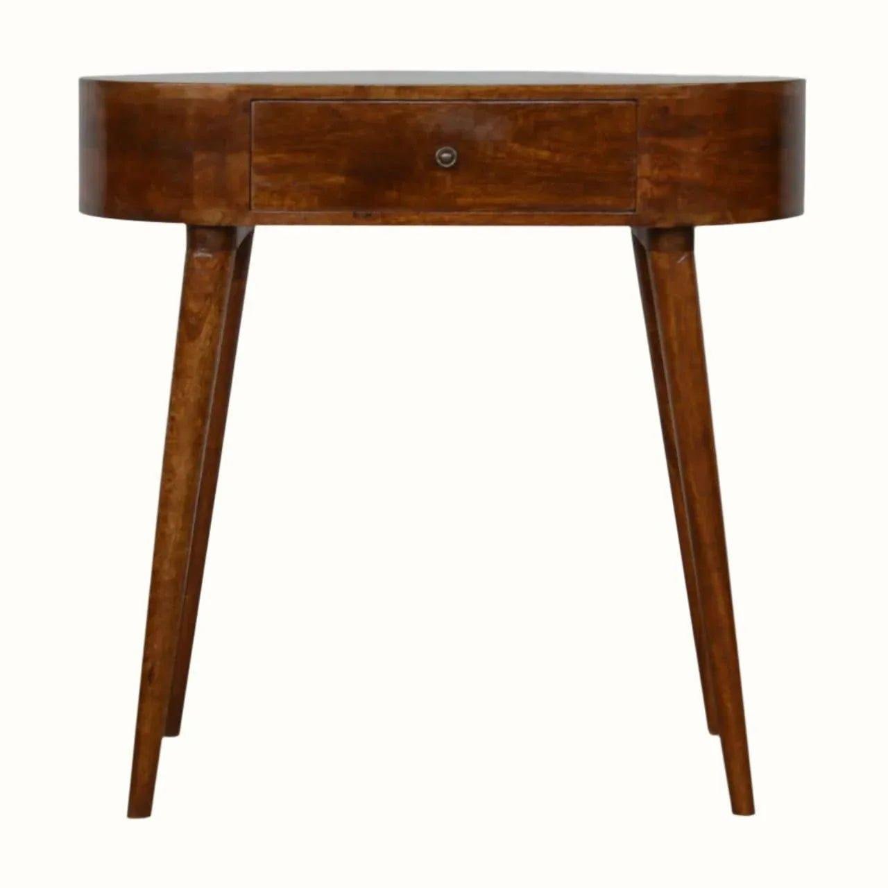 Molina Console Table, Medium - Chestnut Console Tables - Bokel Home