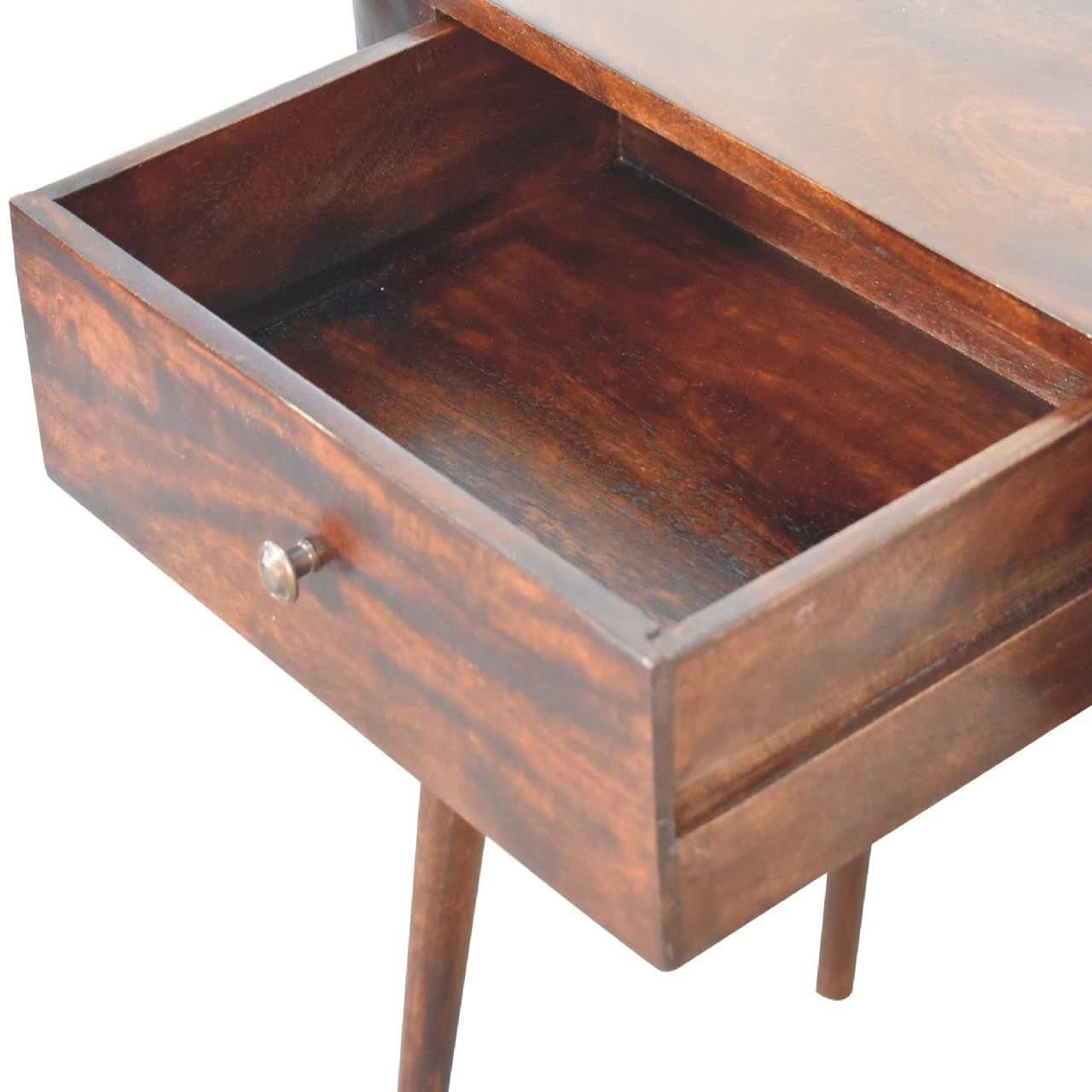 Molina Console Table, Medium - Light Walnut Console Tables - Bokel Home
