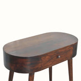 Molina Console Table, Medium - Light Walnut Console Tables - Bokel Home