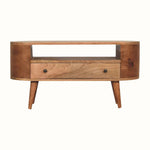 Molina Open Media Unit, Medium - Natural TV Stands - Bokel Home