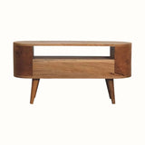 Molina Open Media Unit, Medium - Natural TV Stands - Bokel Home