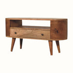 Molina Open Media Unit, Medium - Natural TV Stands - Bokel Home