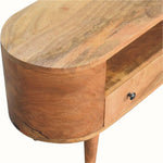 Molina Open Media Unit, Medium - Natural TV Stands - Bokel Home