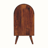 Molina Open Storage Cabinet - Chestnut Cabinets & Sideboards - Bokel Home