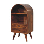 Molina Open Storage Cabinet - Chestnut Cabinets & Sideboards - Bokel Home