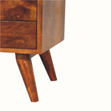 Molina Open Storage Cabinet - Chestnut Cabinets & Sideboards - Bokel Home