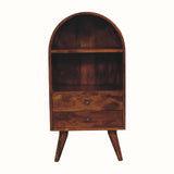 Molina Open Storage Cabinet - Chestnut Cabinets & Sideboards - Bokel Home