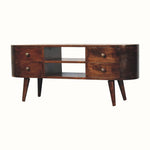 Molina TV Stand, Large - California Walnut TV Stands - Bokel Home