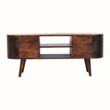 Molina TV Stand, Large - California Walnut TV Stands - Bokel Home
