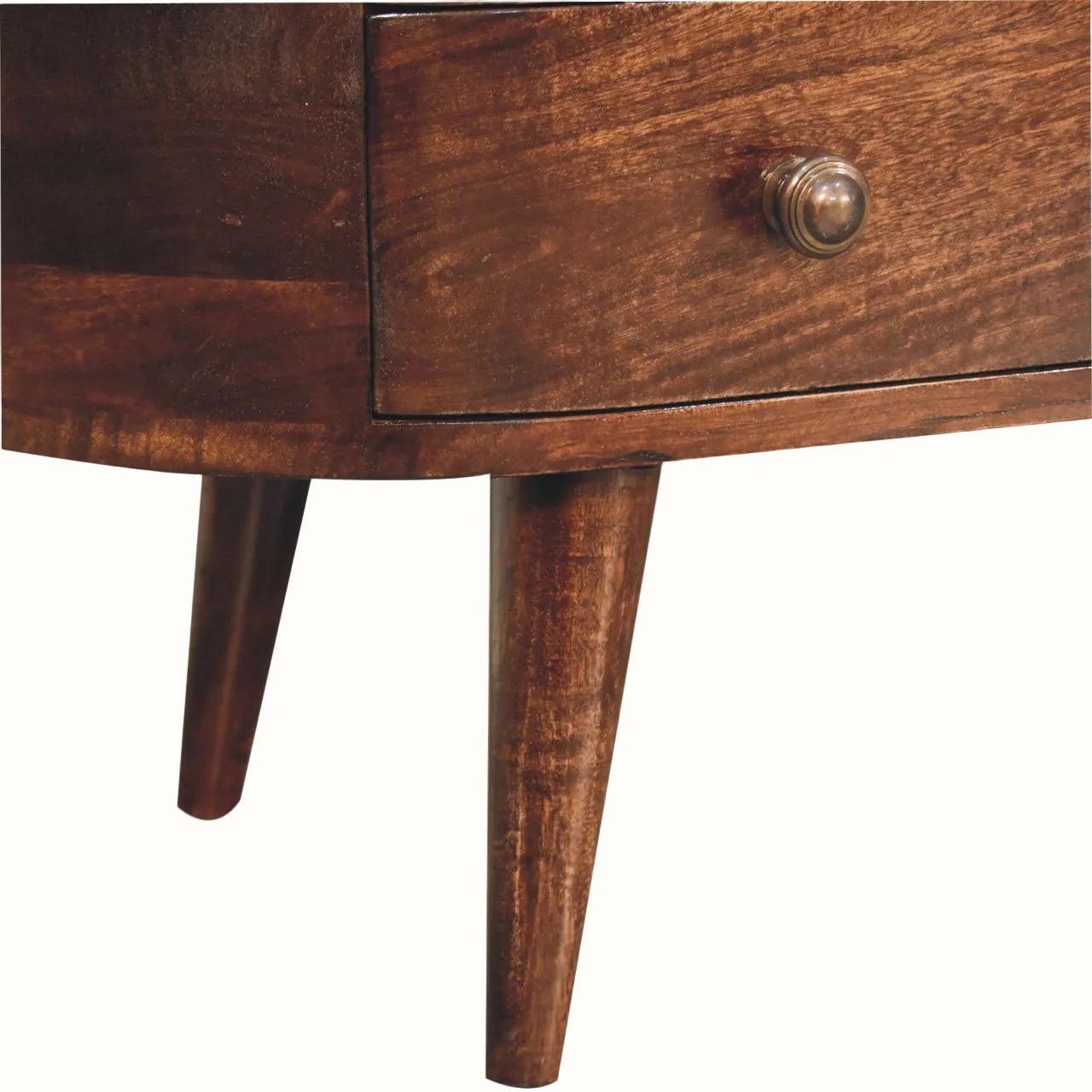 Molina TV Stand, Large - California Walnut TV Stands - Bokel Home