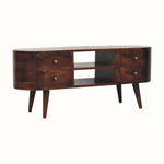 Molina TV Stand, Large - California Walnut TV Stands - Bokel Home