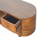 Molina TV Stand, Large - Chestnut TV Stands - Bokel Home