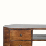 Molina TV Stand, Large - Chestnut TV Stands - Bokel Home