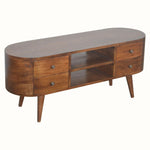 Molina TV Stand, Large - Chestnut TV Stands - Bokel Home