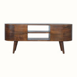 Molina TV Stand, Large - Chestnut TV Stands - Bokel Home