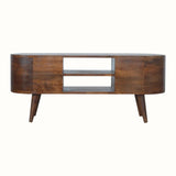Molina TV Stand, Large - Chestnut TV Stands - Bokel Home