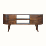 Molina TV Stand, Large - Chestnut TV Stands - Bokel Home