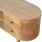 Molina TV Stand, Large - Natural TV Stands - Bokel Home