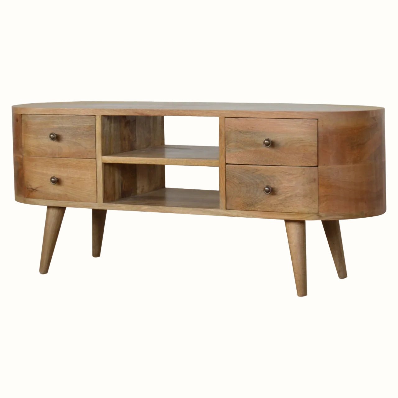 Molina TV Stand, Large - Natural TV Stands - Bokel Home