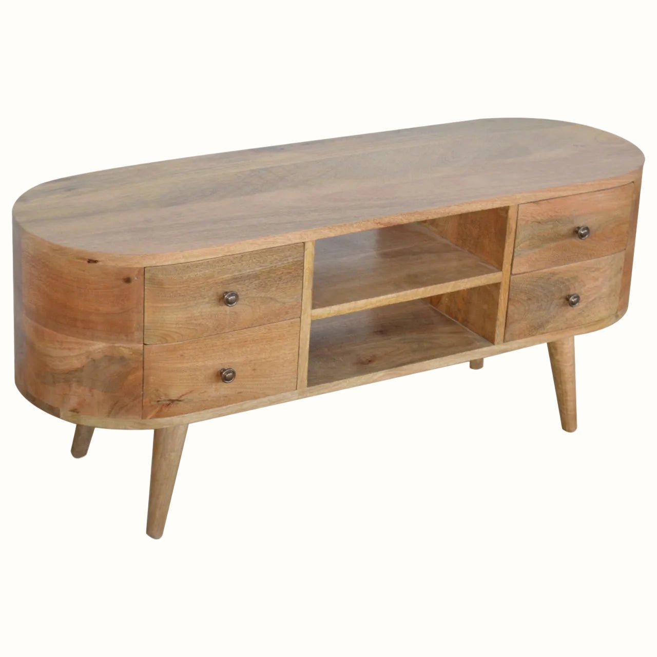 Molina TV Stand, Large - Natural TV Stands - Bokel Home