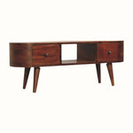 Molina TV Stand, Medium - Chestnut TV Stands - Bokel Home