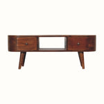 Molina TV Stand, Medium - Chestnut TV Stands - Bokel Home