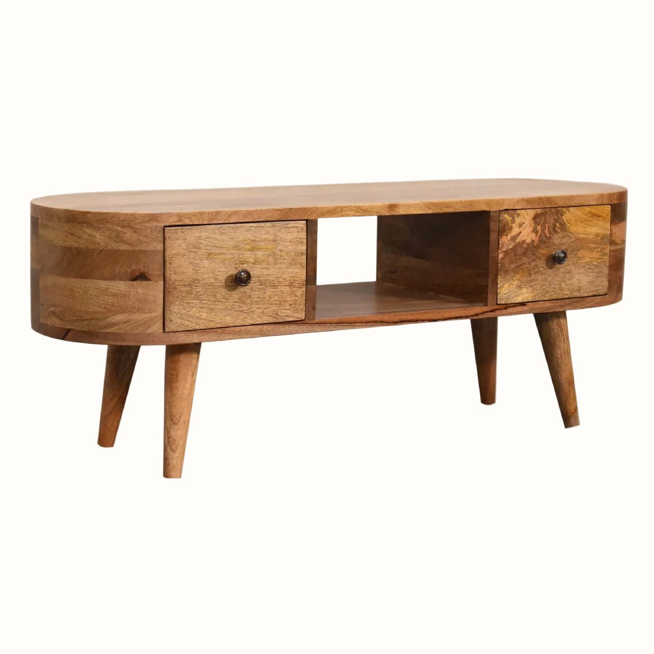 Molina TV Stand, Medium - Natural TV Stands - Bokel Home