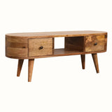 Molina TV Stand, Medium - Natural TV Stands - Bokel Home