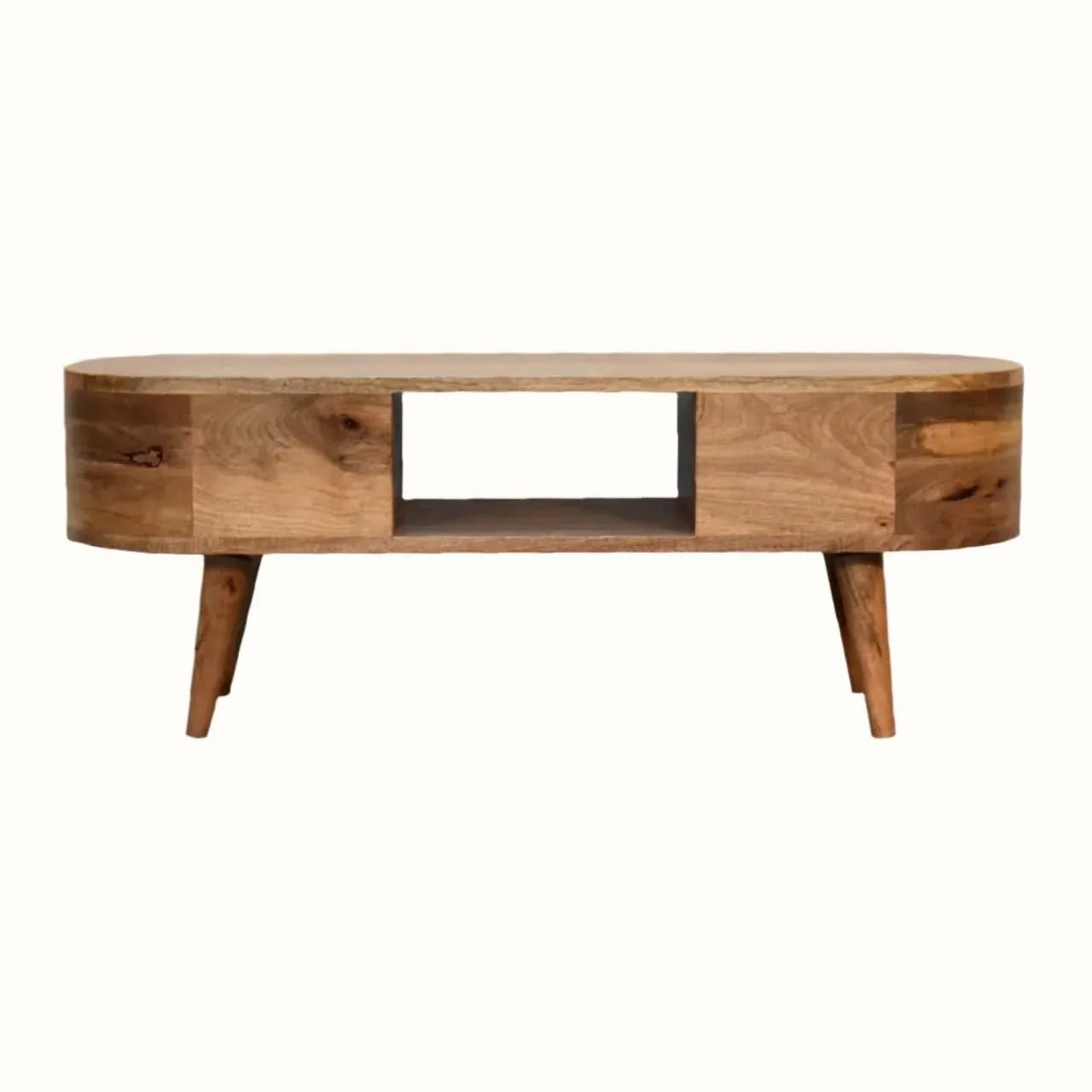 Molina TV Stand, Medium - Natural TV Stands - Bokel Home
