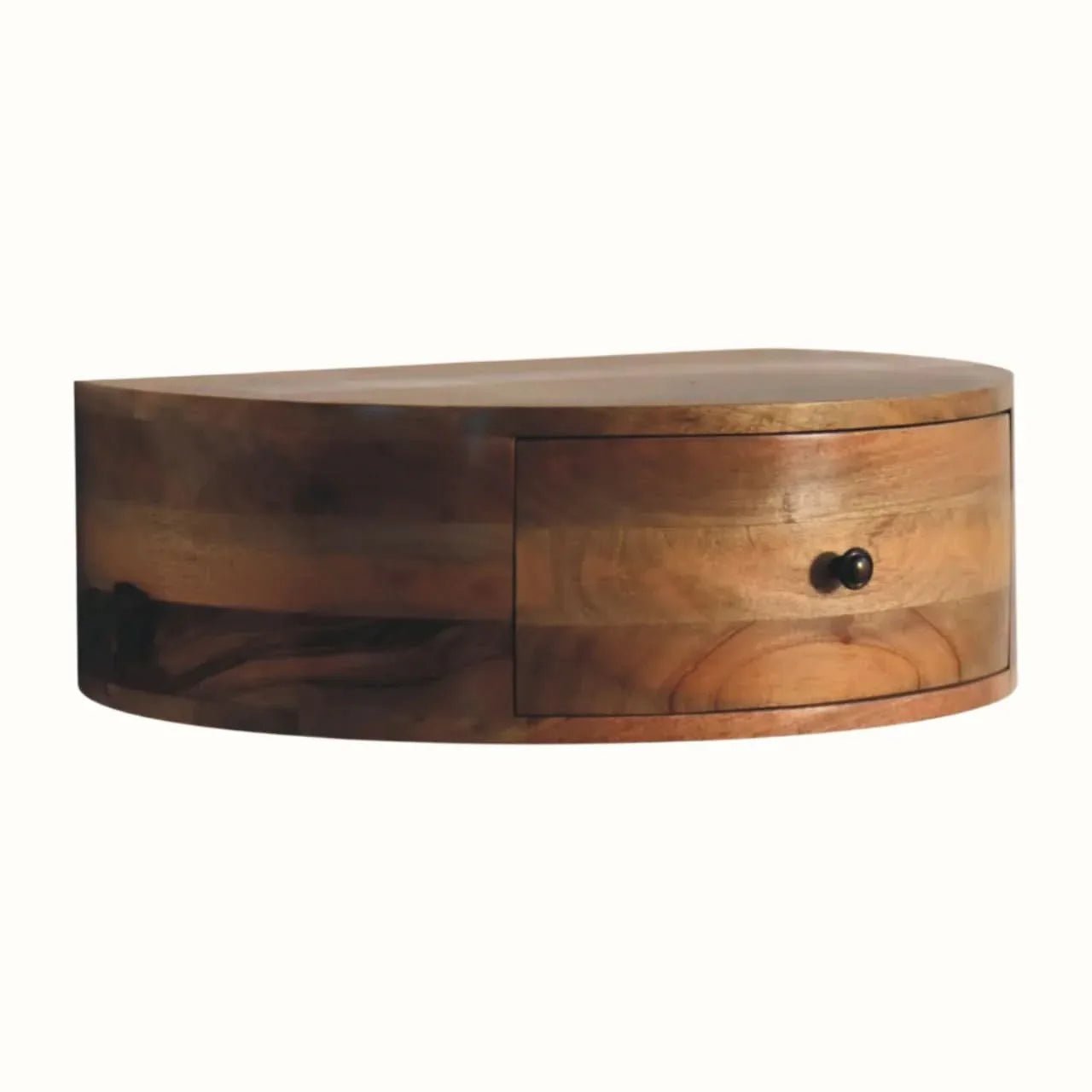 Molina Wall - Mounted Bedside Table - Natural Bedside Tables - Bokel Home