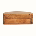 Molina Wall - Mounted Bedside Table - Natural Bedside Tables - Bokel Home