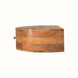 Molina Wall - Mounted Bedside Table - Natural Bedside Tables - Bokel Home