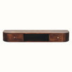 Molina Wall Mounted Console Table - California Walnut Console Tables - Bokel Home