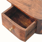 Molina Wall Mounted Console Table - California Walnut Console Tables - Bokel Home