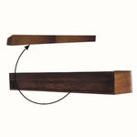 Molina Wall Mounted Console Table - Chestnut Console Tables - Bokel Home