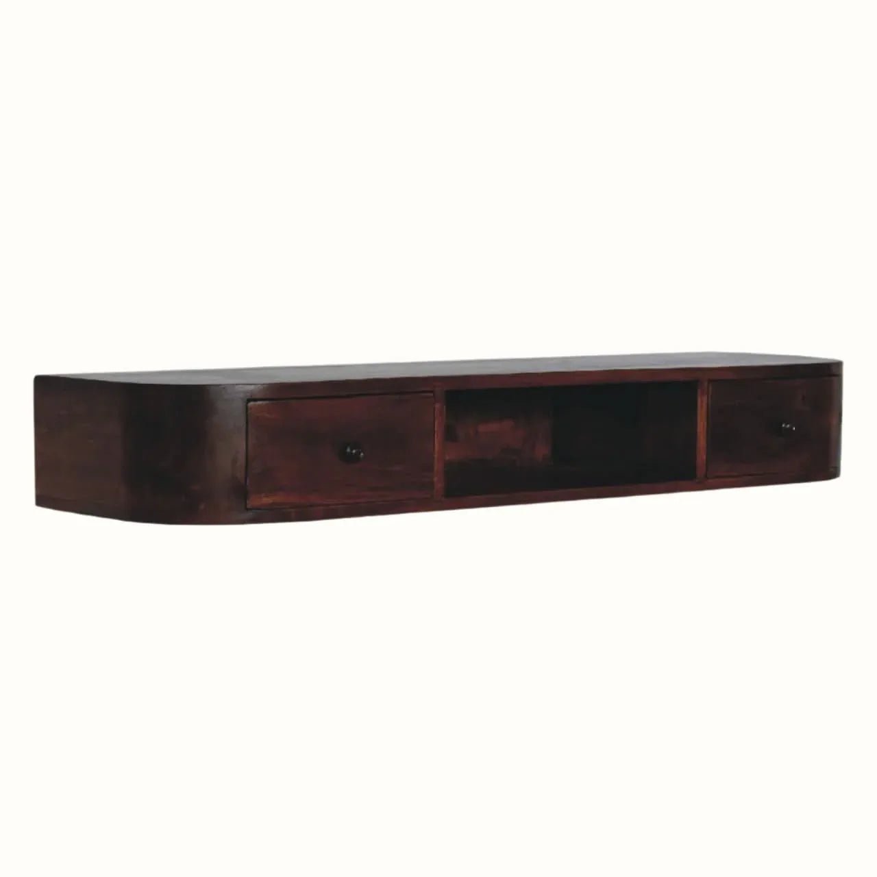 Molina Wall Mounted Console Table - Chestnut Console Tables - Bokel Home