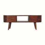 Molina TV Stand, Medium - Chestnut