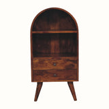 Molina Open Storage Cabinet - Chestnut Cabinets & Sideboards Bokel Home