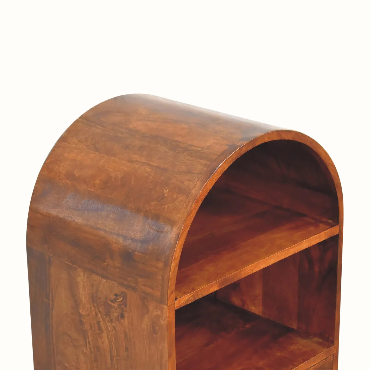 Molina Open Storage Cabinet - Chestnut Cabinets & Sideboards Bokel Home