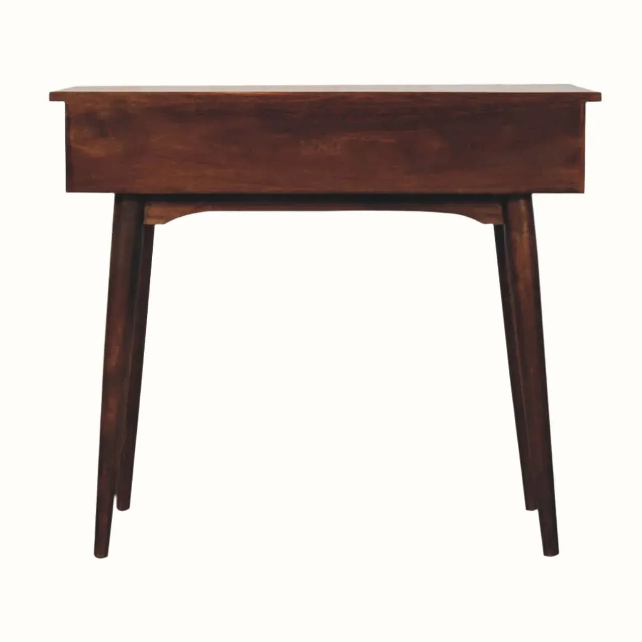 Nilson 2 Drawer Console Table, Medium - California Walnut Console Tables - Bokel Home