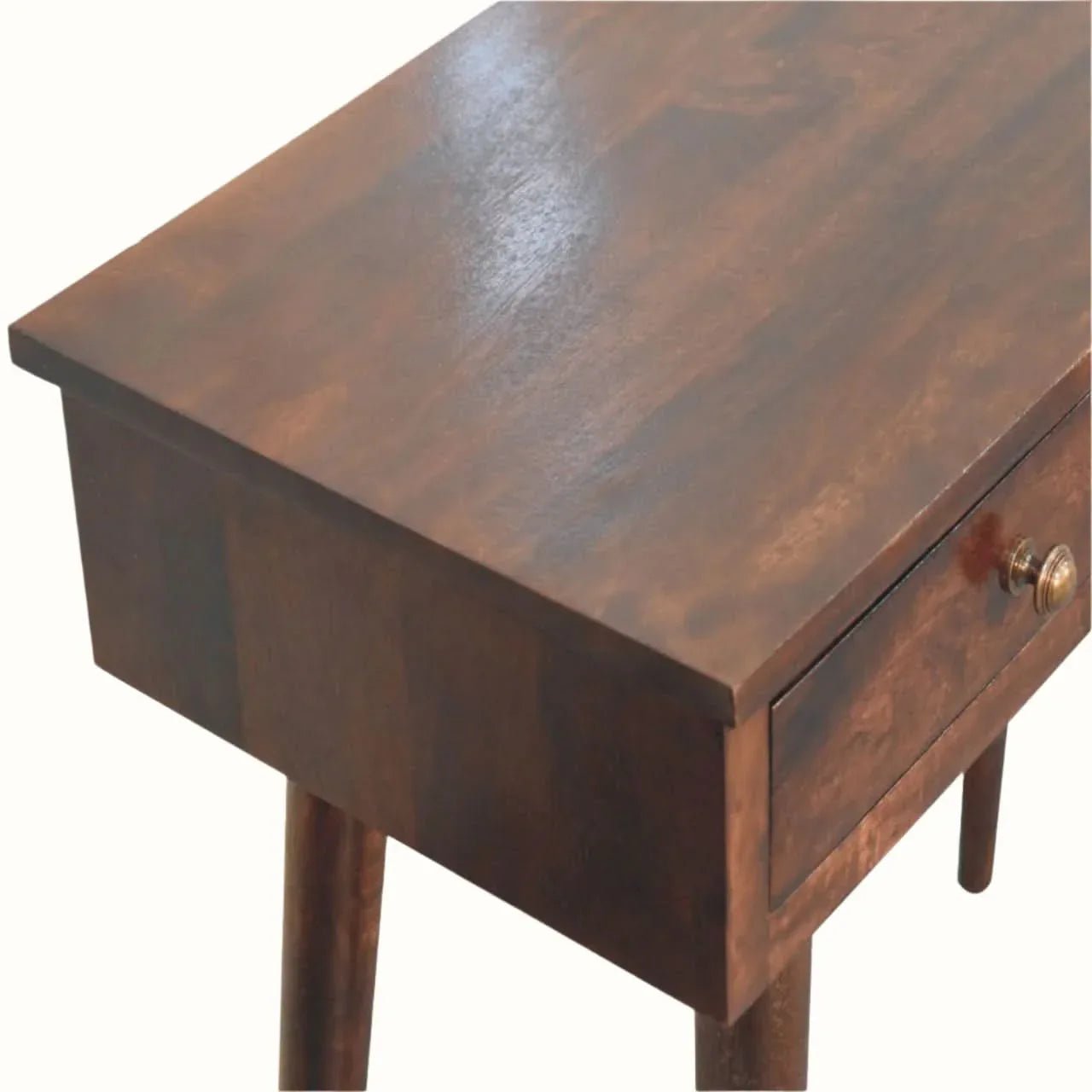 Nilson 2 Drawer Console Table, Medium - California Walnut Console Tables - Bokel Home